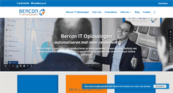 Desktop Screenshot of bercon.nl